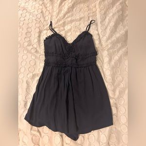 Navy blue romper